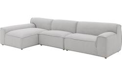 Goossens excellent loungebank sens bruin stof - 8251648-goossens-excellent-sens-bank-stof-bruin-02