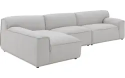 Goossens excellent loungebank sens bruin stof - 8251648-goossens-excellent-sens-bank-stof-bruin-01