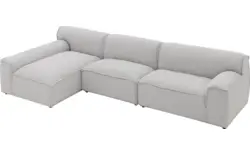 Goossens excellent loungebank sens bruin stof - 8251648-goossens-excellent-sens-bank-stof-bruin-01