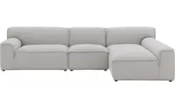 Goossens excellent loungebank sens bruin stof - 8251654-gespiegeld-02