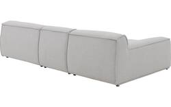 Goossens excellent loungebank sens bruin stof - 8251654-goossens-excellent-sens-bank-stof-bruin-01
