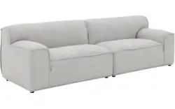 Goossens excellent zitbank sens bruin stof - 8251657-goossens-excellent-sens-bank-stof-bruin-01