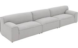 Goossens excellent zitbank sens bruin stof - 8251658-goossens-excellent-sens-bank-stof-bruin-01