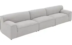Goossens excellent zitbank sens bruin stof - 8251658-goossens-excellent-sens-bank-stof-bruin-01