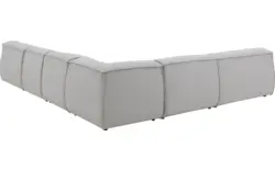 Goossens excellent u bank sens bruin stof - 8251659-gespiegeld-02