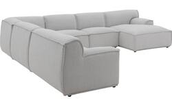 Goossens excellent u bank sens bruin stof - 8251659-gespiegeld-02