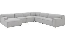 Goossens excellent u bank sens bruin stof - 8251659-goossens-excellent-sens-bank-stof-bruin-02