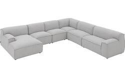 Goossens excellent u bank sens bruin stof - 8251659-goossens-excellent-sens-bank-stof-bruin-01