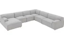 Goossens excellent u bank sens bruin stof - 8251659-goossens-excellent-sens-bank-stof-bruin-01