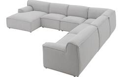Goossens excellent u bank sens bruin stof - 8251659-goossens-excellent-sens-bank-stof-bruin-01