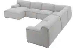 Goossens excellent u bank sens bruin stof - 8251659-goossens-excellent-sens-bank-stof-bruin-01