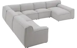 Goossens excellent u bank sens bruin stof - 8251660-gespiegeld-02