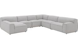 Goossens excellent u bank sens bruin stof - 8251660-goossens-excellent-sens-bank-stof-bruin-02
