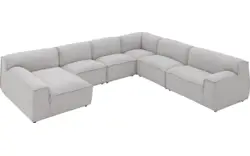 Goossens excellent u bank sens bruin stof - 8251660-goossens-excellent-sens-bank-stof-bruin-01
