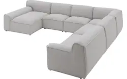Goossens excellent u bank sens bruin stof - 8251660-goossens-excellent-sens-bank-stof-bruin-01