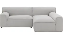 Goossens excellent loungebank sens bruin stof - 8251678-gespiegeld-02