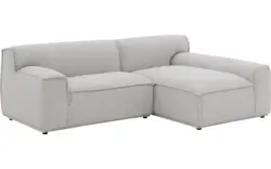 Goossens excellent loungebank sens bruin stof - 8251678-gespiegeld-02