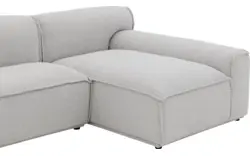 Goossens excellent loungebank sens bruin stof - 8251678-gespiegeld-02