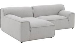 Goossens excellent loungebank sens bruin stof - 8251678-goossens-excellent-sens-bank-stof-bruin-01