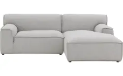 Goossens excellent loungebank sens bruin stof - 8251679-gespiegeld-02