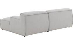 Goossens excellent loungebank sens bruin stof - 8251679-gespiegeld-02