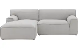 Goossens excellent loungebank sens bruin stof - 8251679-goossens-excellent-sens-bank-stof-bruin-01