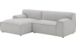 Goossens excellent loungebank sens bruin stof - 8251679-goossens-excellent-sens-bank-stof-bruin-01