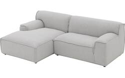Goossens excellent loungebank sens bruin stof - 8251679-goossens-excellent-sens-bank-stof-bruin-01