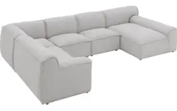 Goossens excellent u bank sens bruin stof - 8251680-gespiegeld-02