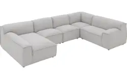 Goossens excellent u bank sens bruin stof - 8251680-goossens-excellent-sens-bank-stof-bruin-01