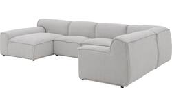 Goossens excellent u bank sens bruin stof - 8251680-goossens-excellent-sens-bank-stof-bruin-01