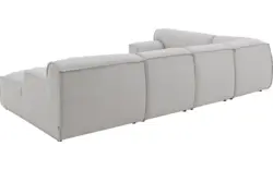 Goossens excellent u bank sens bruin stof - 8251681-gespiegeld-02