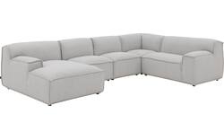 Goossens excellent u bank sens bruin stof - 8251681-goossens-excellent-sens-bank-stof-bruin-02