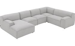 Goossens excellent u bank sens bruin stof - 8251681-goossens-excellent-sens-bank-stof-bruin-01