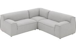 Goossens excellent hoekbank sens bruin stof - 8251682-goossens-excellent-sens-bank-stof-bruin-01