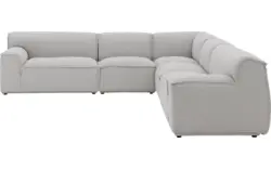 Goossens excellent hoekbank sens bruin stof - 8251683-goossens-excellent-sens-bank-stof-bruin-01