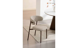 Goossens basic eetkamerstoel siem beige stof - 8251687-goossens-basic-siem-eetkamerstoel-stof-beige-10