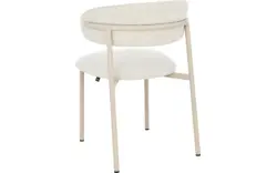 Goossens basic eetkamerstoel siem beige stof - 8251688-goossens-basic-siem-eetkamerstoel-stof-wit-01