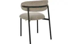 Goossens basic eetkamerstoel siem bruin stof - 8251689-goossens-basic-siem-eetkamerstoel-stof-bruin-01