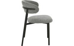 Goossens basic eetkamerstoel siem grijs stof - 8251690-goossens-basic-siem-eetkamerstoel-stof-grijs-01