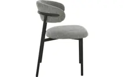Goossens basic eetkamerstoel siem grijs stof - 8251690-goossens-basic-siem-eetkamerstoel-stof-grijs-01