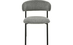 Goossens basic eetkamerstoel siem grijs stof - 8251690-goossens-basic-siem-eetkamerstoel-stof-grijs-01