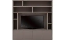 Goossens tv meubel barcelona bruin eiken - 8251691-goossens-barcelona-tv-meubel-eiken-bruin-01