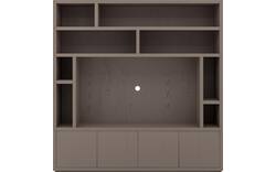 Goossens tv meubel barcelona bruin eiken - 8251691-goossens-barcelona-tv-meubel-eiken-bruin-02