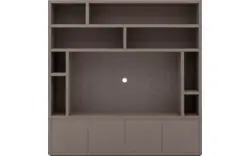 Goossens tv meubel barcelona bruin eiken - 8251691-goossens-barcelona-tv-meubel-eiken-bruin-01