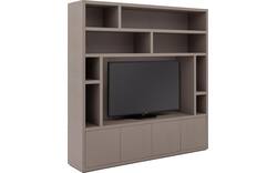 Goossens tv meubel barcelona bruin eiken - 8251691-goossens-barcelona-tv-meubel-eiken-bruin-01