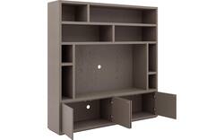 Goossens tv meubel barcelona bruin eiken - 8251691-goossens-barcelona-tv-meubel-eiken-bruin-01