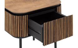 Goossens nachtkastje adel bruin teak - 8251696-goossens-adel-nachtkastje-teak-01