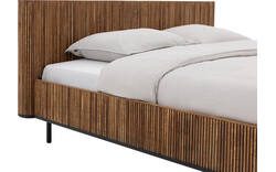 Goossens bedframe adel bruin teak - 8251698-goossens-adel-bedframe-teak-01
