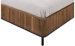 Goossens bedframe adel bruin teak - 8251698-goossens-adel-bedframe-teak-01